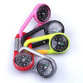 Plastic Outdoor Multi-Function Key Chain Compass